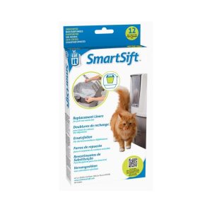 Cat Litter Box Base Liners, 12-Pack